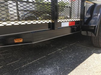 New LM61870 TEXAS TRAILERS 6'10" X 18' LAWN MAINTENANCE TRAILER