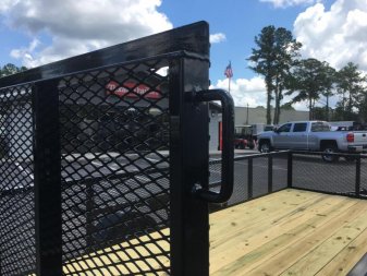 New LM61870 TEXAS TRAILERS 6'10" X 18' LAWN MAINTENANCE TRAILER