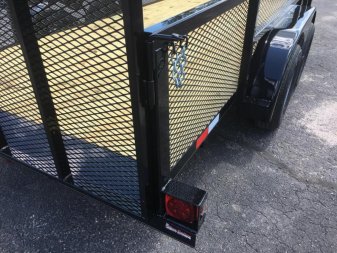 New LM61870 TEXAS TRAILERS 6'10" X 18' LAWN MAINTENANCE TRAILER