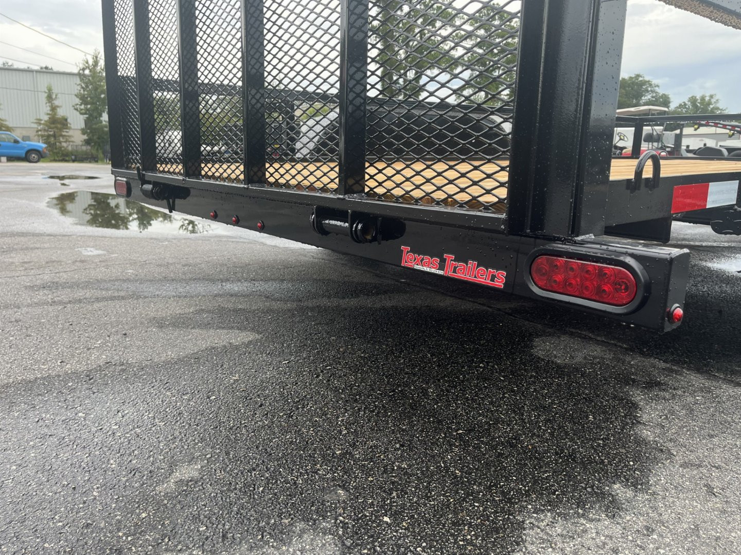 New UT61470 TEXAS TRAILERS 6'10" X 14' UTILITY TRAILER
