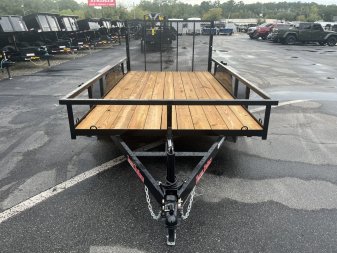 New UT61470 TEXAS TRAILERS 6'10" X 14' UTILITY TRAILER