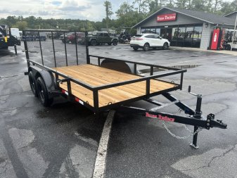 New UT61470 TEXAS TRAILERS 6'10" X 14' UTILITY TRAILER