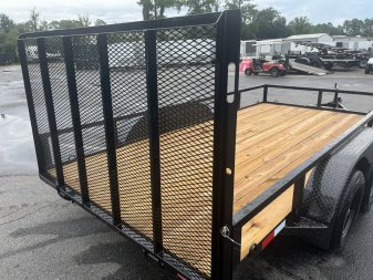 New UT61470 TEXAS TRAILERS 6'10" X 14' UTILITY TRAILER