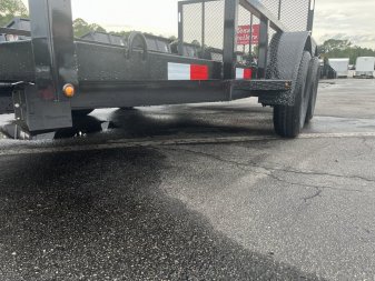 New UT61470 TEXAS TRAILERS 6'10" X 14' UTILITY TRAILER
