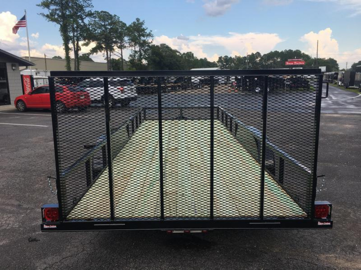 New UT61870 TEXAS TRAILERS 6'10" X 18' UTILITY TRAILER