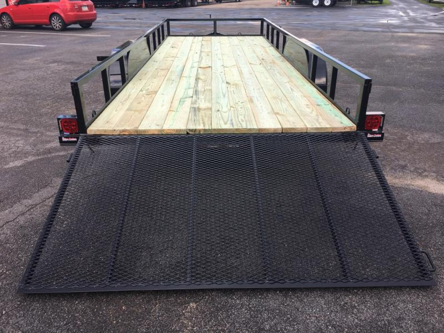 New UT61870 TEXAS TRAILERS 6'10" X 18' UTILITY TRAILER