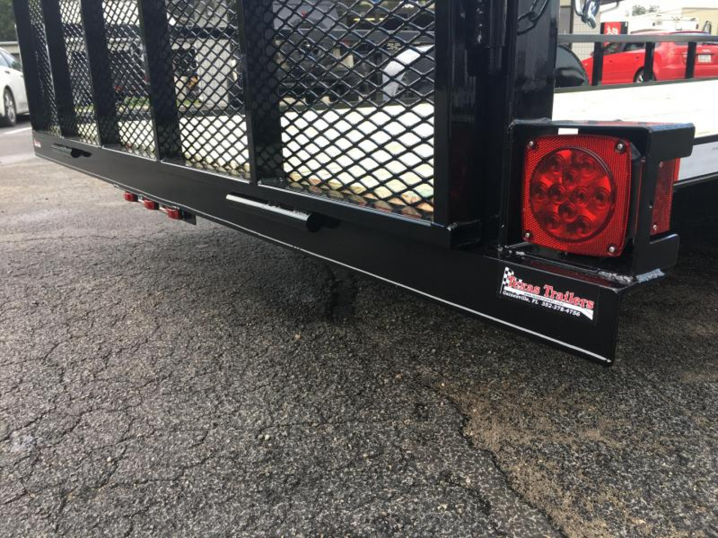 New UT61870 TEXAS TRAILERS 6'10" X 18' UTILITY TRAILER