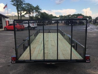 New UT61870 TEXAS TRAILERS 6'10" X 18' UTILITY TRAILER