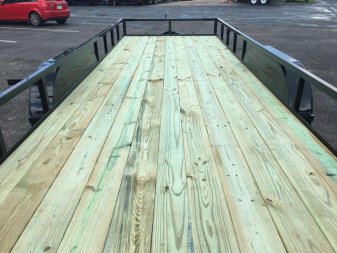 New UT61870 TEXAS TRAILERS 6'10" X 18' UTILITY TRAILER