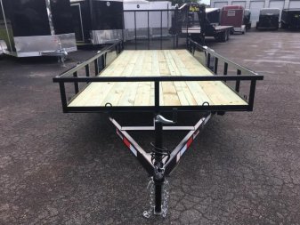 New UT61870 TEXAS TRAILERS 6'10" X 18' UTILITY TRAILER