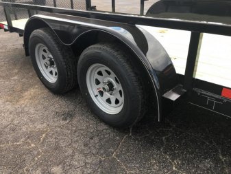 New UT61870 TEXAS TRAILERS 6'10" X 18' UTILITY TRAILER