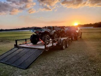 New UT61870 TEXAS TRAILERS 6'10" X 18' UTILITY TRAILER