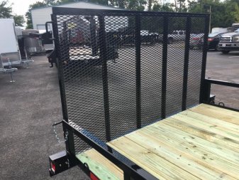 New UT61870 TEXAS TRAILERS 6'10" X 18' UTILITY TRAILER