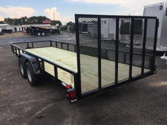 New UT61870 TEXAS TRAILERS 6'10" X 18' UTILITY TRAILER