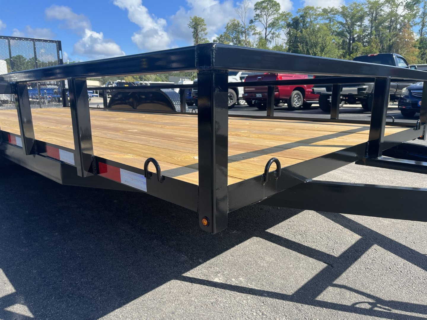 New UT62070 TEXAS TRAILERS 6'10" X 20' UTILITY TRAILER