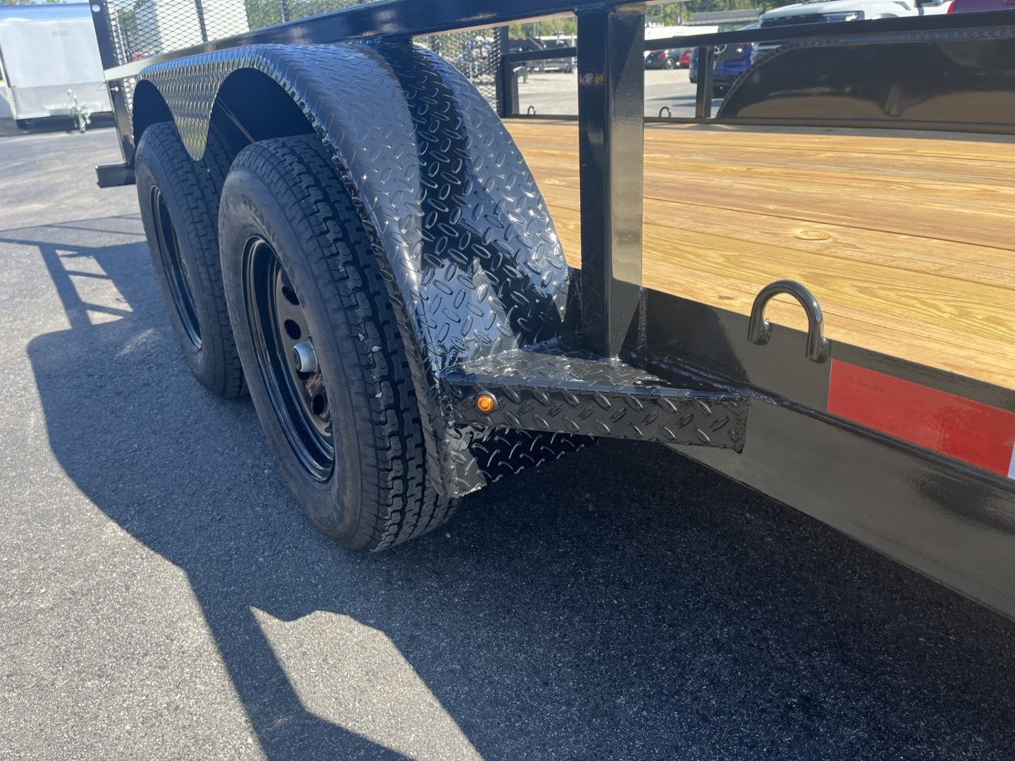New UT62070 TEXAS TRAILERS 6'10" X 20' UTILITY TRAILER