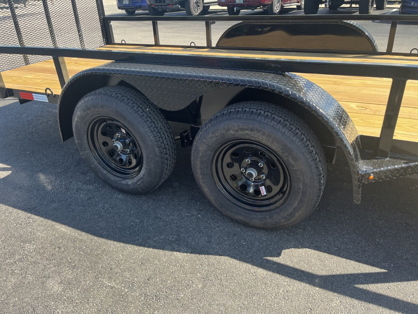 New UT62070 TEXAS TRAILERS 6'10" X 20' UTILITY TRAILER