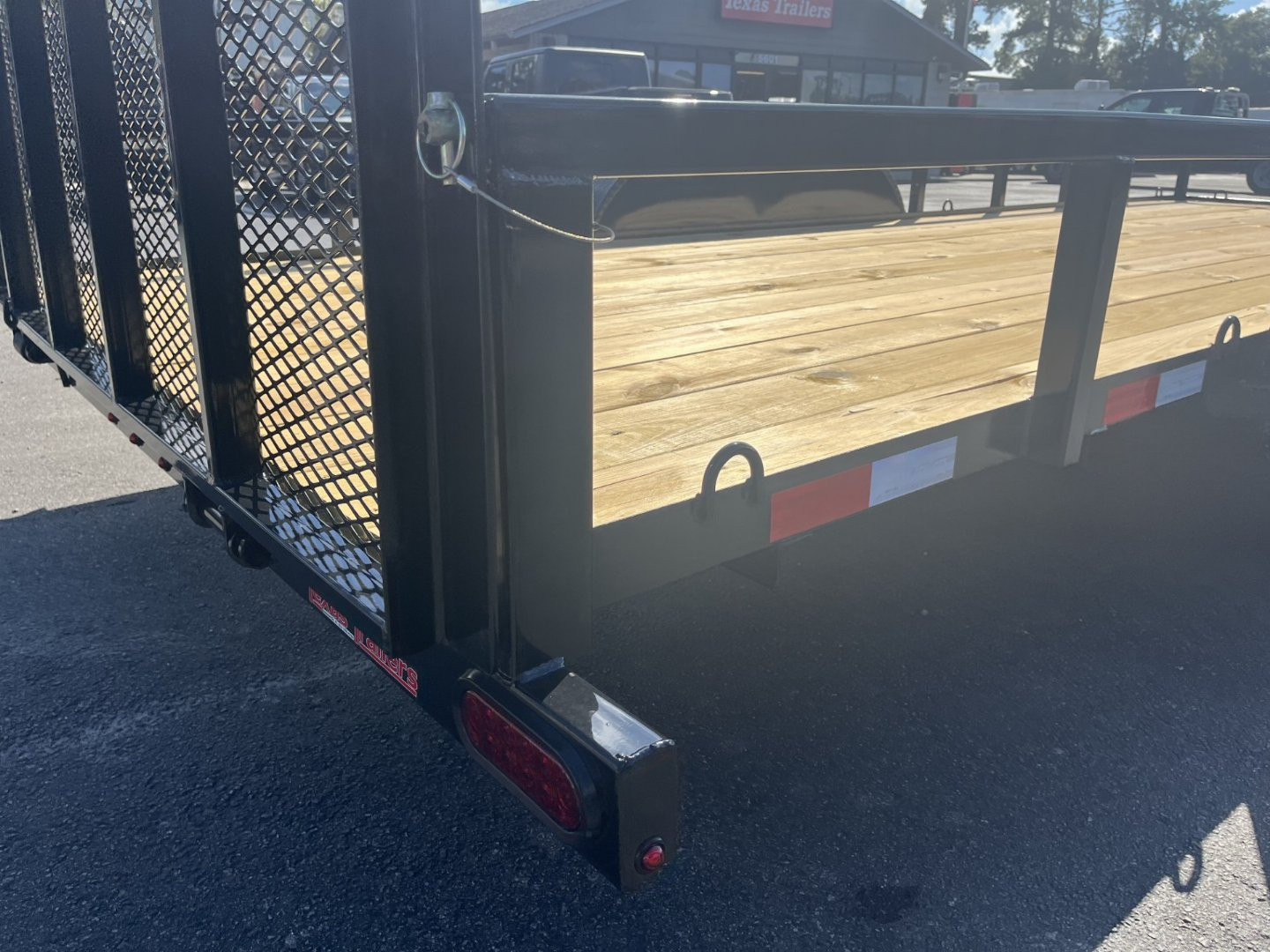 New UT62070 TEXAS TRAILERS 6'10" X 20' UTILITY TRAILER