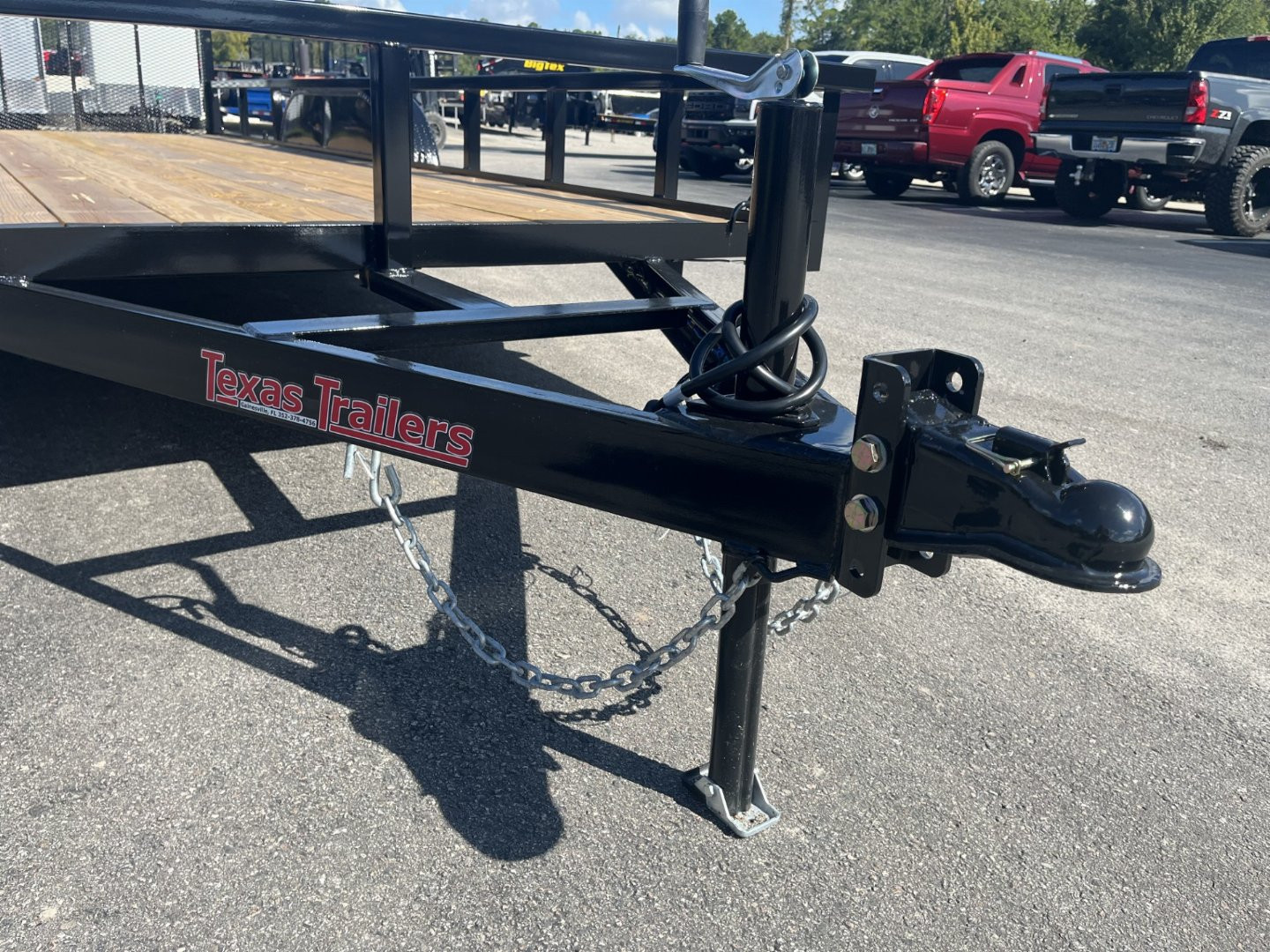 New UT62070 TEXAS TRAILERS 6'10" X 20' UTILITY TRAILER
