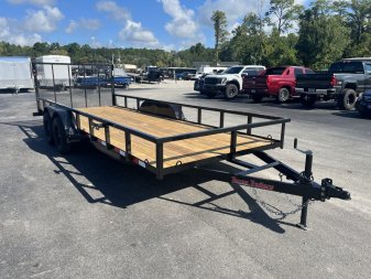 New UT62070 TEXAS TRAILERS 6'10" X 20' UTILITY TRAILER