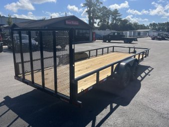 New UT62070 TEXAS TRAILERS 6'10" X 20' UTILITY TRAILER