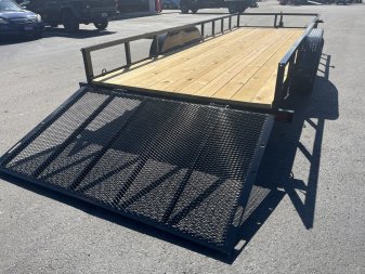 New UT62070 TEXAS TRAILERS 6'10" X 20' UTILITY TRAILER