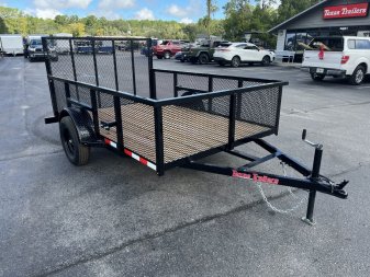 New LM61035 TEXAS TRAILERS 6'4" X 10' LAWN MAINTENANCE TRAILER