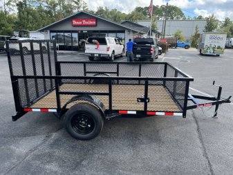 New LM61035 TEXAS TRAILERS 6'4" X 10' LAWN MAINTENANCE TRAILER