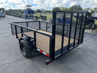 New LM61035 TEXAS TRAILERS 6'4" X 10' LAWN MAINTENANCE TRAILER