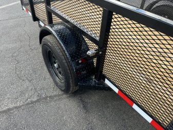 New LM61035 TEXAS TRAILERS 6'4" X 10' LAWN MAINTENANCE TRAILER