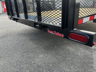 New LM61035 TEXAS TRAILERS 6'4" X 10' LAWN MAINTENANCE TRAILER