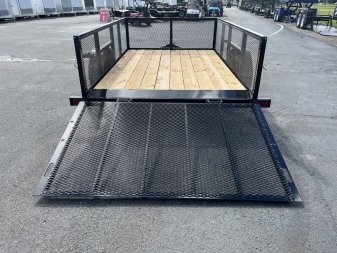 New LM61035 TEXAS TRAILERS 6'4" X 10' LAWN MAINTENANCE TRAILER