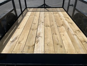New LM61035 TEXAS TRAILERS 6'4" X 10' LAWN MAINTENANCE TRAILER