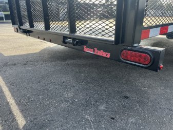 New LM61470 TEXAS TRAILERS 6'10" X 14' LAWN MAINTENANCE TRAILER