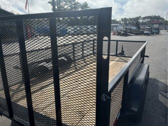 New LM61470 TEXAS TRAILERS 6'10" X 14' LAWN MAINTENANCE TRAILER