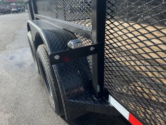 New LM61470 TEXAS TRAILERS 6'10" X 14' LAWN MAINTENANCE TRAILER