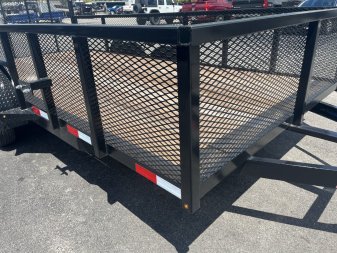 New LM61670 TEXAS TRAILERS 6'10" X 16' LAWN MAINTENANCE TRAILER