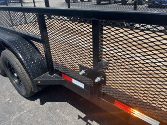 New LM61670 TEXAS TRAILERS 6'10" X 16' LAWN MAINTENANCE TRAILER