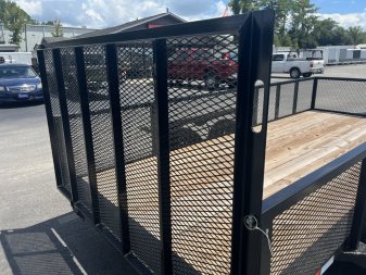 New LM61670 TEXAS TRAILERS 6'10" X 16' LAWN MAINTENANCE TRAILER