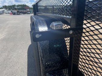 New LM61670 TEXAS TRAILERS 6'10" X 16' LAWN MAINTENANCE TRAILER