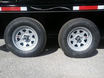 New ST1210G TEXAS TRAILERS 12' GOOSENECK STOCK TRAILER W/ OPEN BULKHEAD