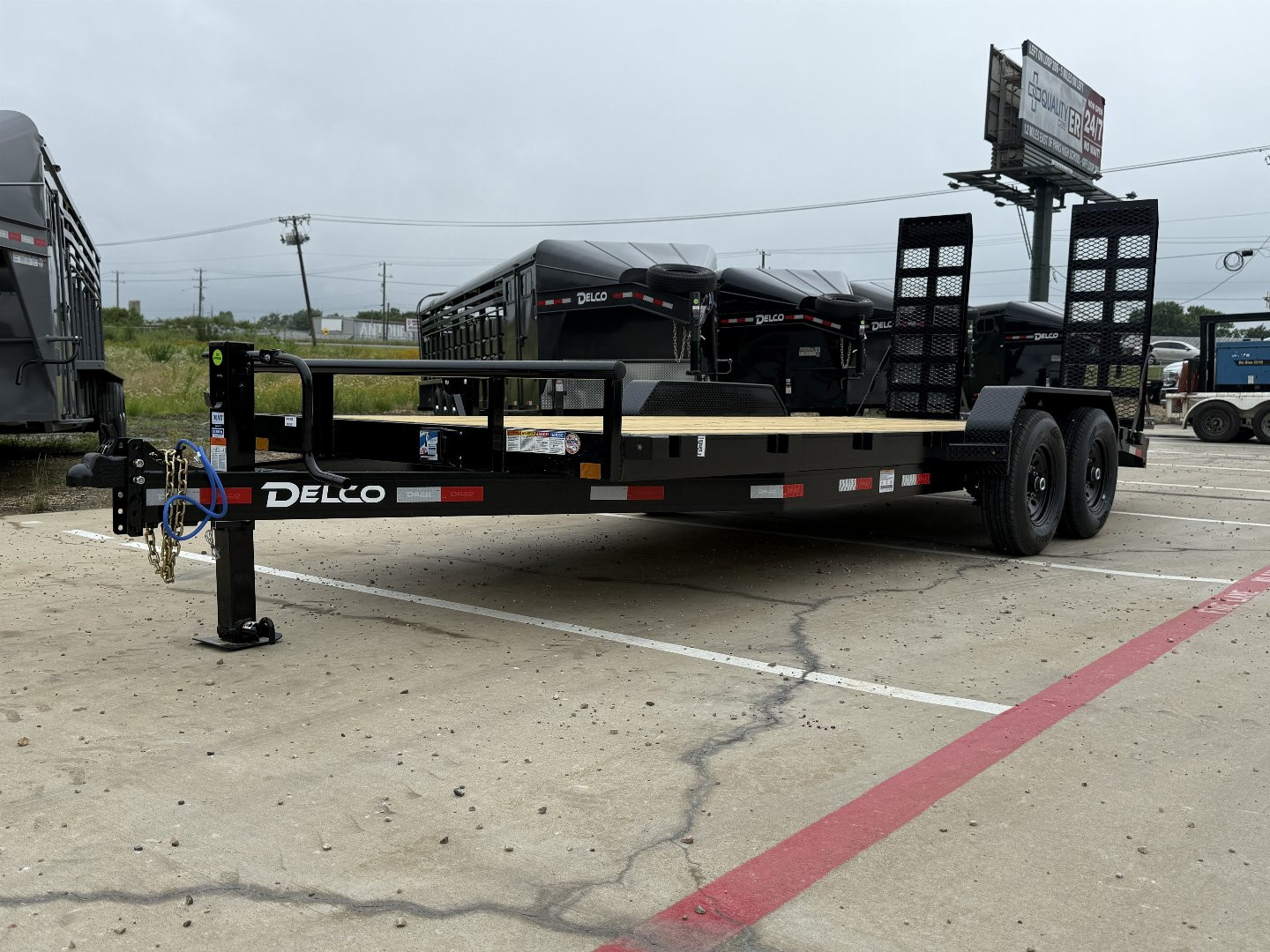 New 2025 Delco Trailers C520 Car Hauler 40206