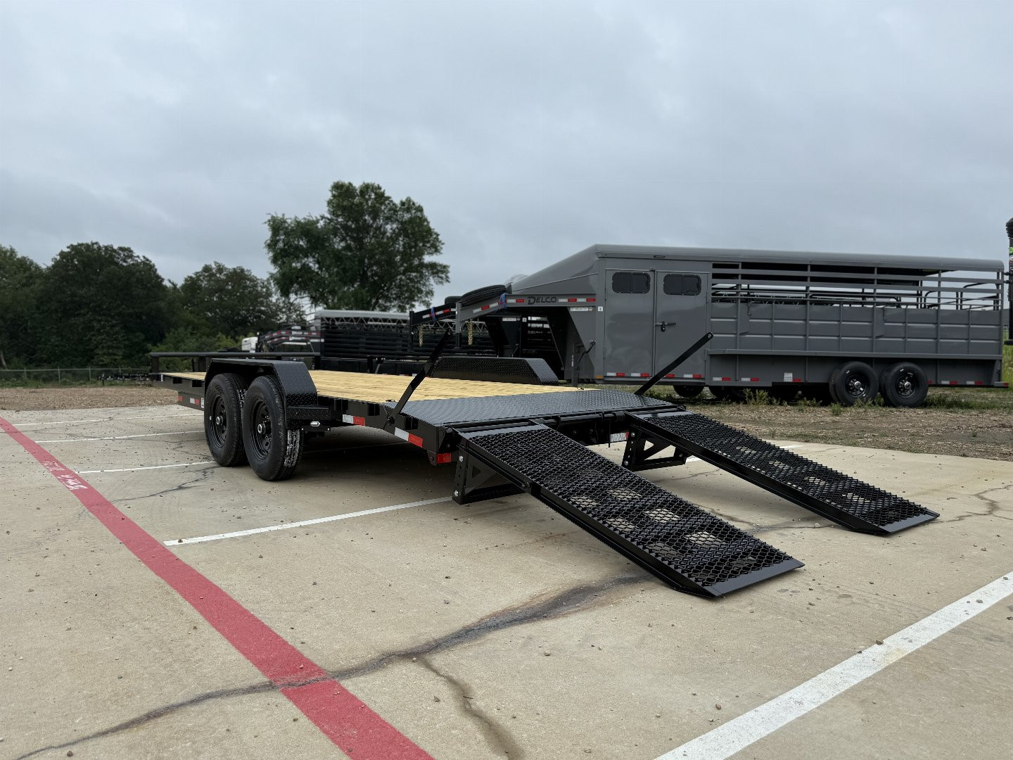 New 2025 Delco Trailers C520 Car Hauler 40206