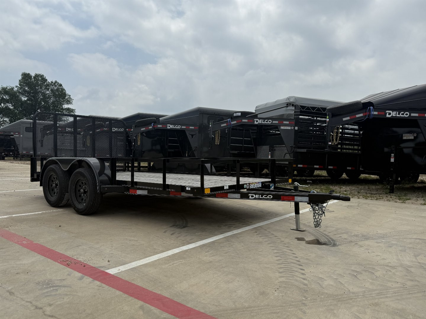 New 2025 Delco Trailers U614U32CSTK Utility Trailer