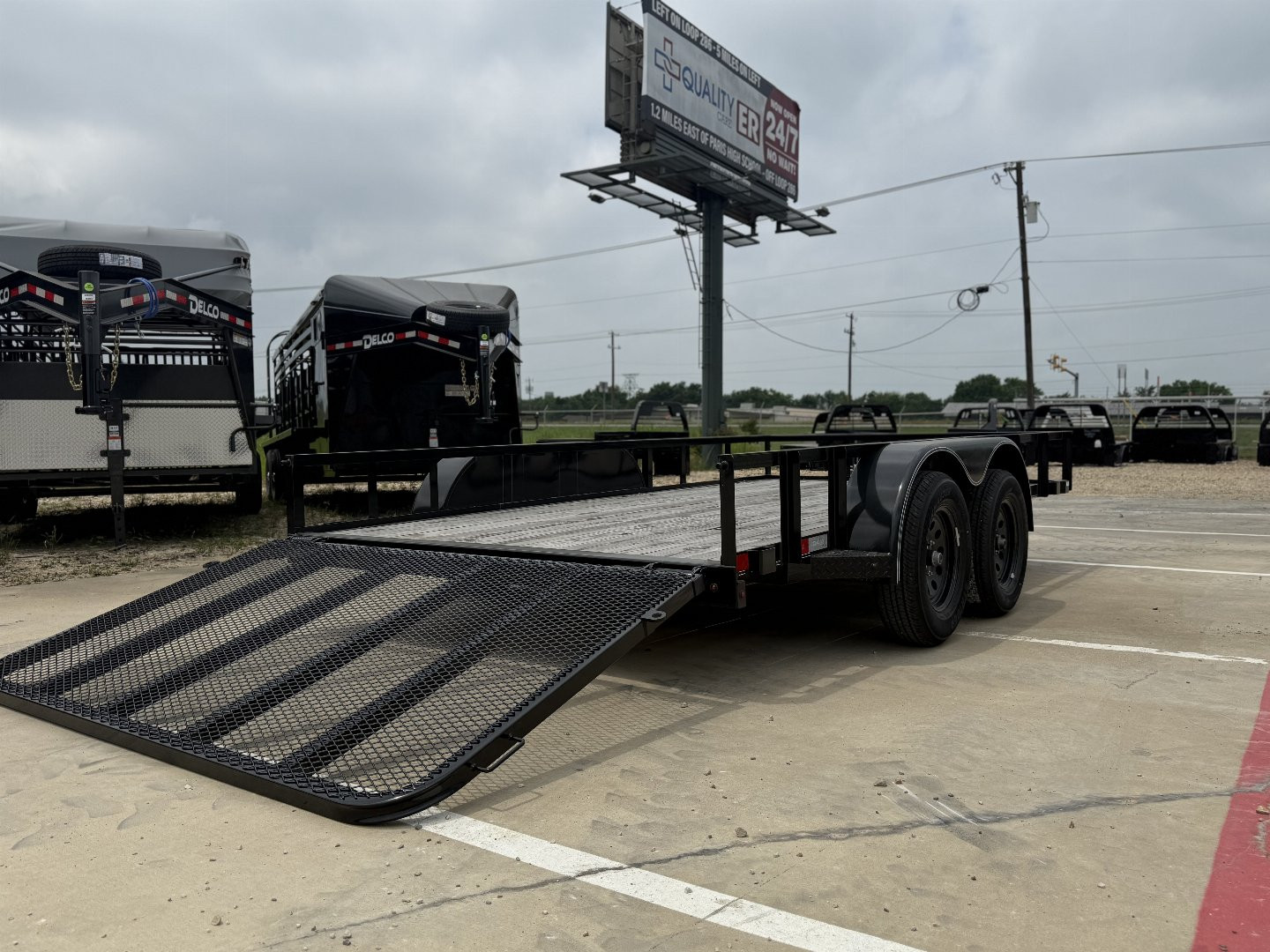 New 2025 Delco Trailers U614U32CSTK Utility Trailer