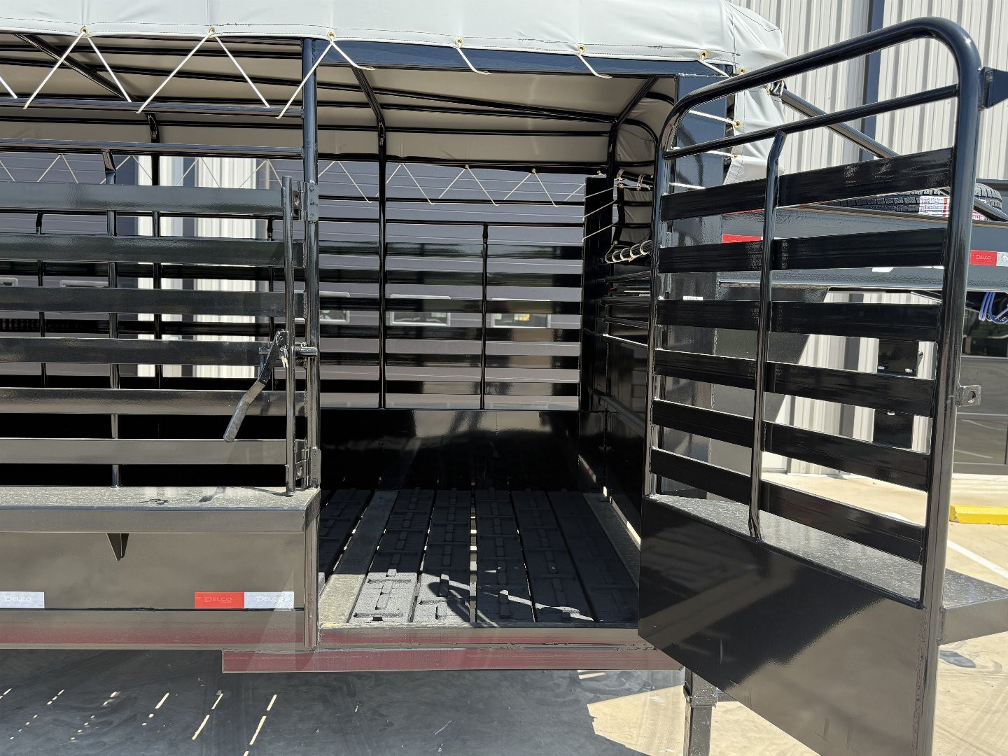 New 2025 Delco Trailers B828R73ETBK Stock / Stock Combo Trailer 39276