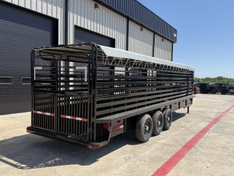 New 2025 Delco Trailers B828R73ETBK Stock / Stock Combo Trailer 39276