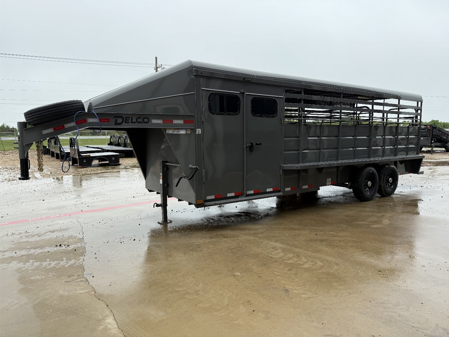 New 2025 Delco Trailers M824 Stock / Stock Combo Trailer 38842