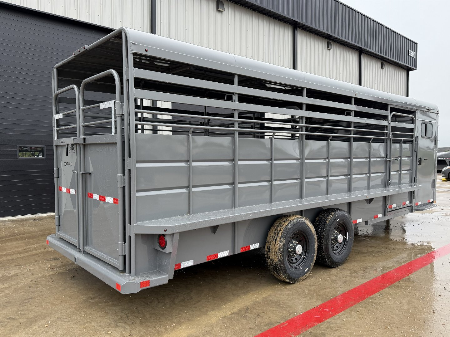 New 2025 Delco Trailers M824 Stock / Stock Combo Trailer 38842