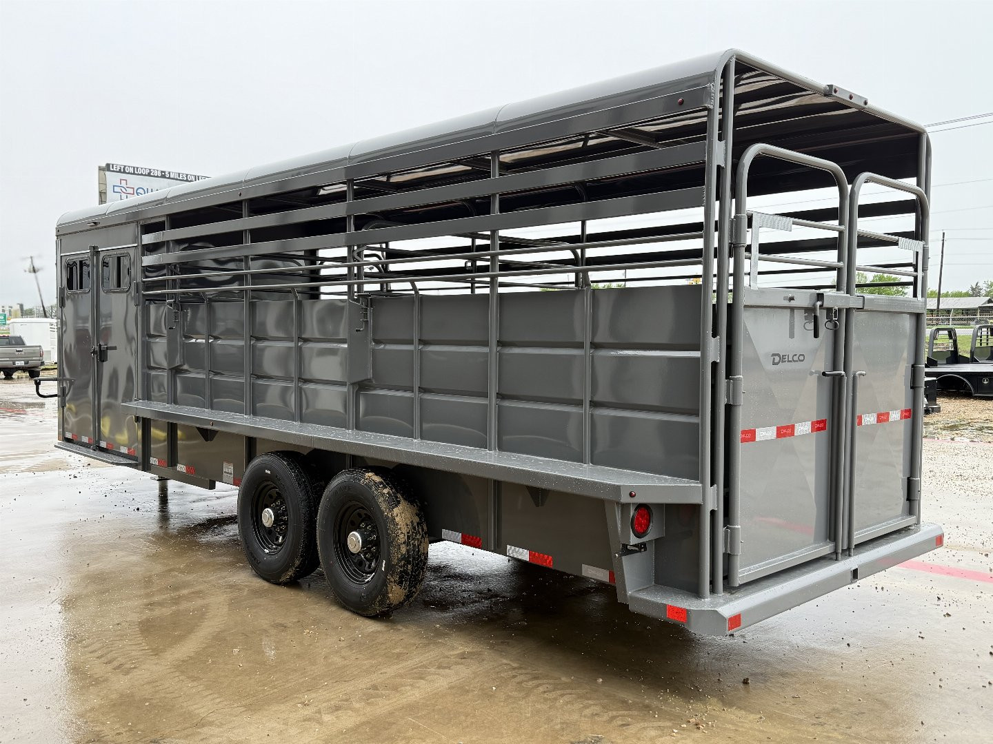 New 2025 Delco Trailers M824 Stock / Stock Combo Trailer 38842